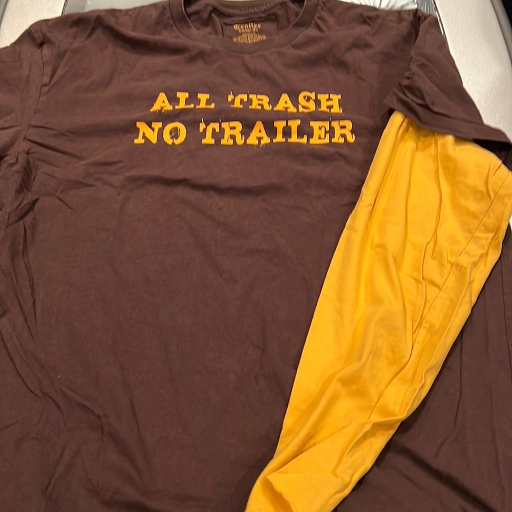 Trailer Vintage Food extra large long sleeve  t